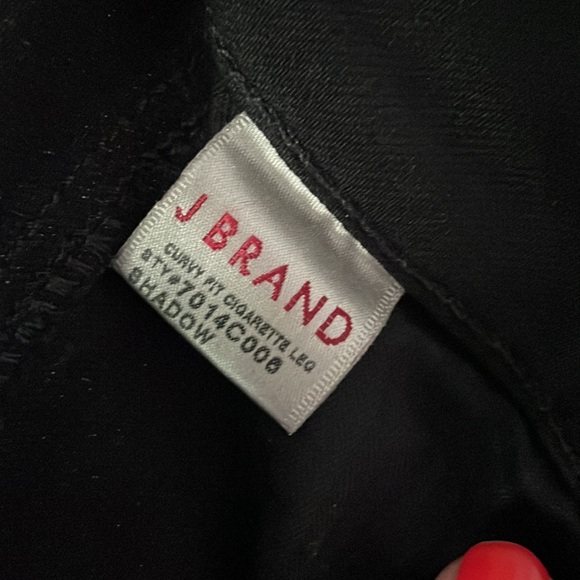 J BRAND Bombshell Jeans - Size 27 Curvy Fit Cigarette Leg - Picture 5 of 5